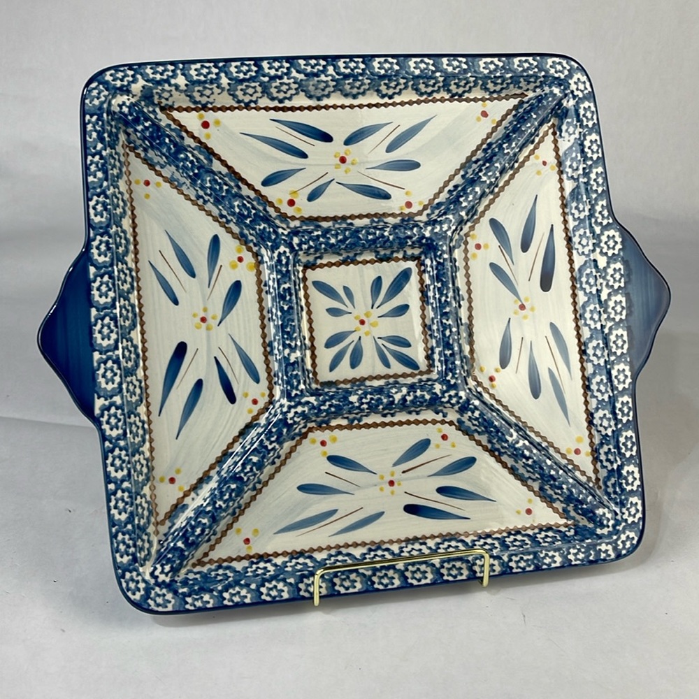 Temp-Tations Presentable Tableware Divided Serving Plate